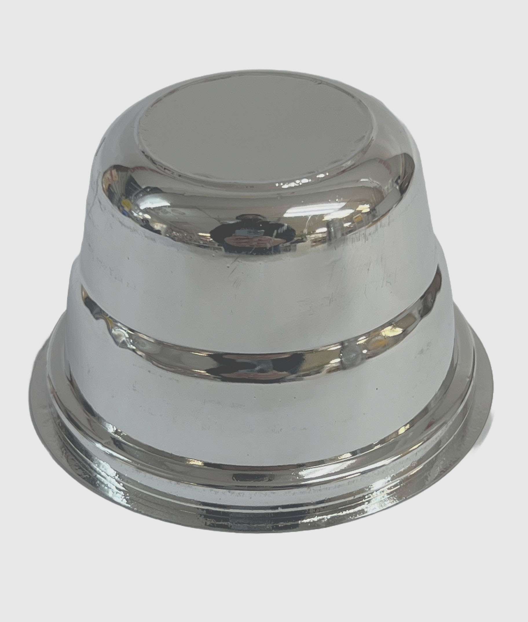 Disposable Plastic Bowl / Katori for Thali 100 Pcs Silver 3.5" 26262